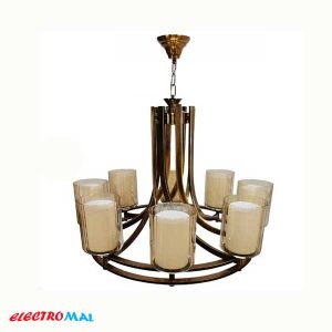 لوستر لهستانی مدل دورینگ 8 شعله