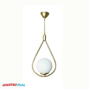 لوستر آویز مدل قطره تک شعله