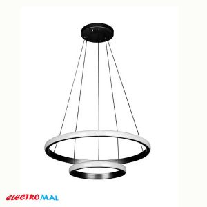 لوستر دایره دو حلقه